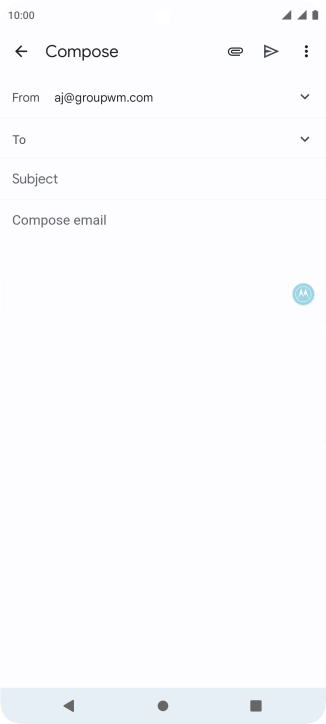 Press the field next to 