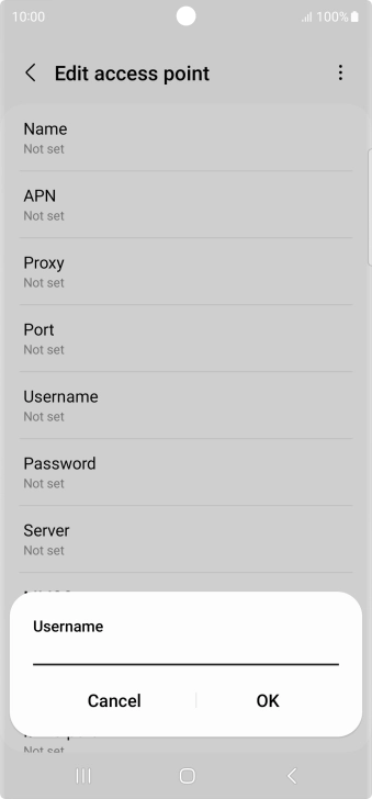 Key in wap and press OK.