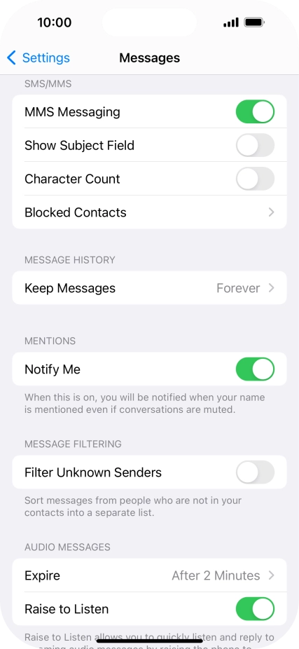 Slide your finger upwards starting from the bottom of the screen to return to the home screen.