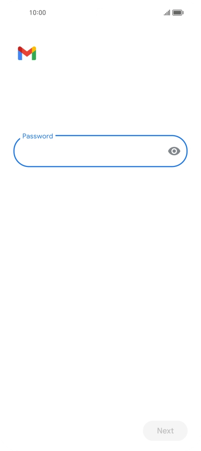 Press the field below 
