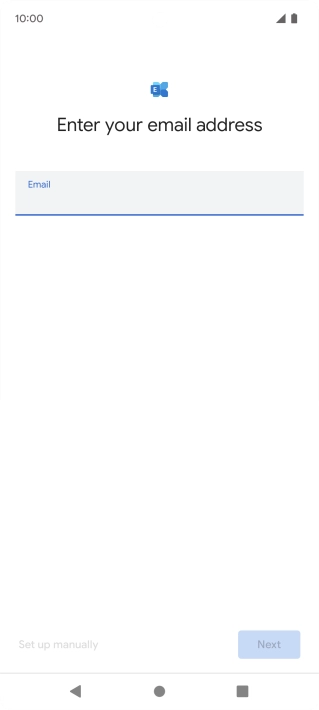 Press the field below 