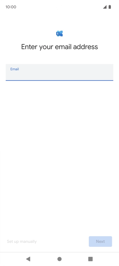 Press the field below 