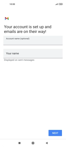 Press the field below 