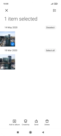 Press Send. Press Send.
