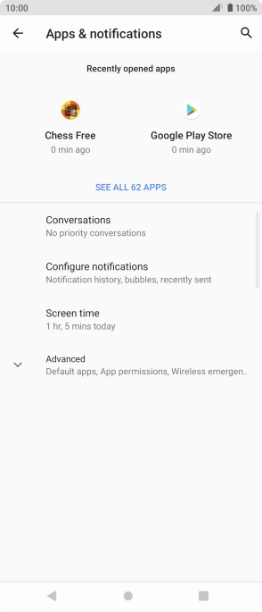 Press SEE ALL APPS. Press SEE ALL APPS.