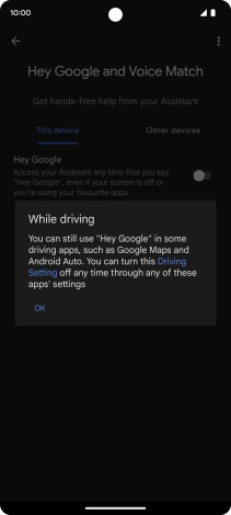 If you turn off the function, press OK.