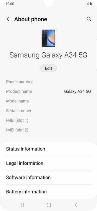 Press Software information.