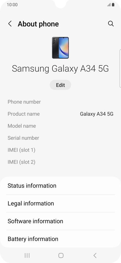 Press Software information.