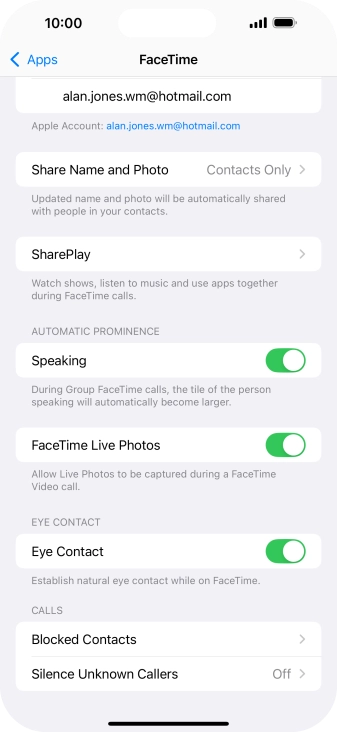Press SharePlay. Press SharePlay.