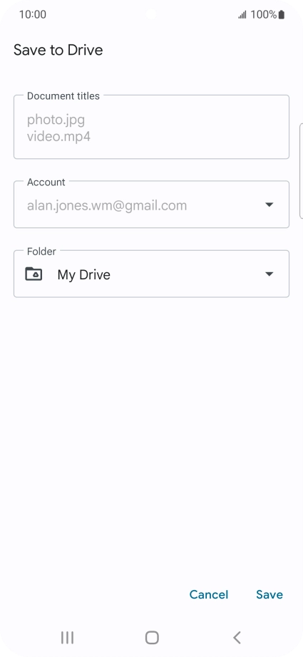 Press the field below Press the field below