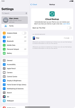 Press the indicator next to Press the indicator next to