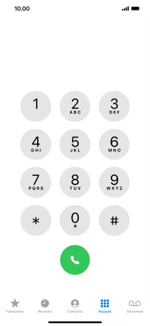Press Keypad.