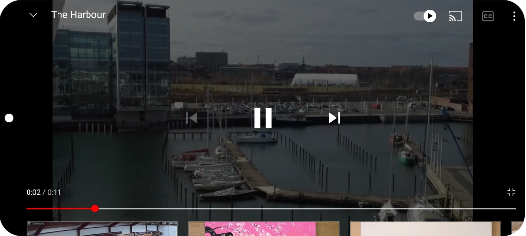 Slide your finger upwards on the screen. Slide your finger upwards on the screen.