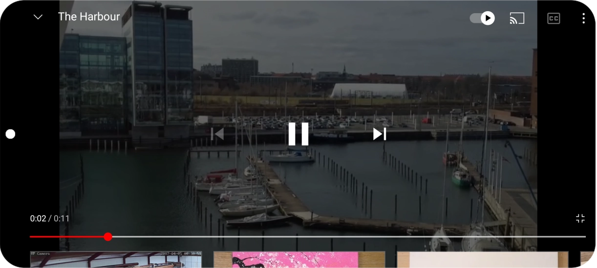 Slide your finger upwards on the screen. Slide your finger upwards on the screen.