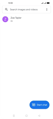 Press the menu icon. Press the menu icon.