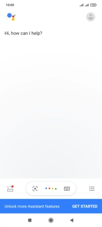 Say, in your own words, what you would like your phone to do, e.g.: OPEN [application], CALL [contact], SEARCH FOR [information]. It's not necessary to use a specific command for each function.