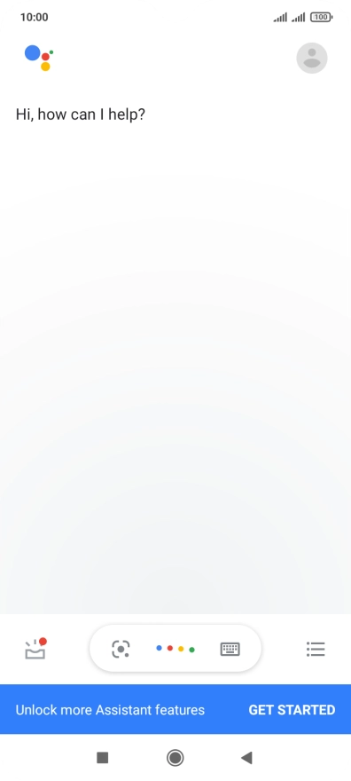 Say, in your own words, what you would like your phone to do, e.g.: OPEN [application], CALL [contact], SEARCH FOR [information]. It's not necessary to use a specific command for each function.