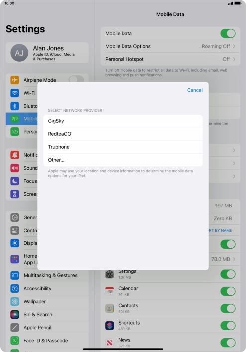 Press Other.... Press Other....