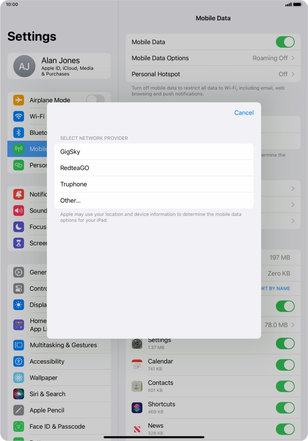 Press Other.... Press Other....