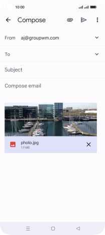 Press the field next to 