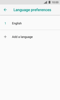 Press Add a language.