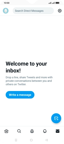 Press the new message icon.