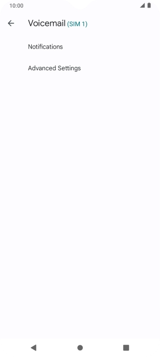 Press Advanced Settings.