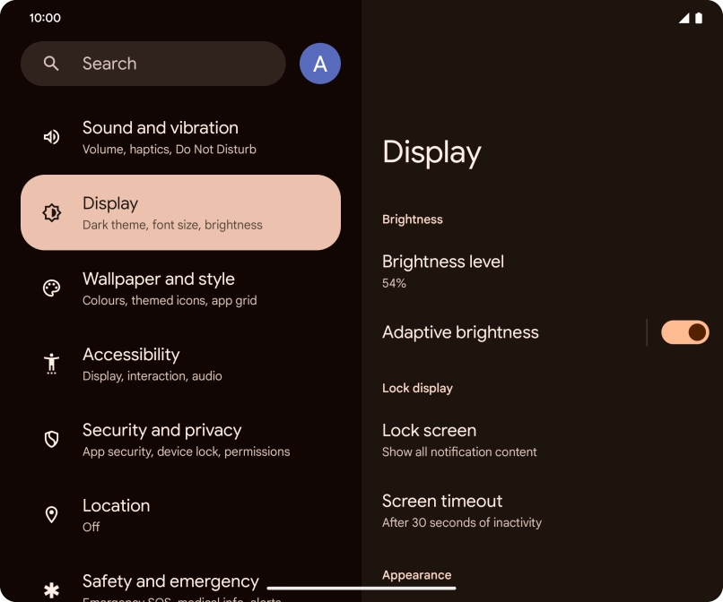 Press the indicator next to Press the indicator next to
