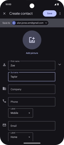 Press Phone and key in the required phone number.