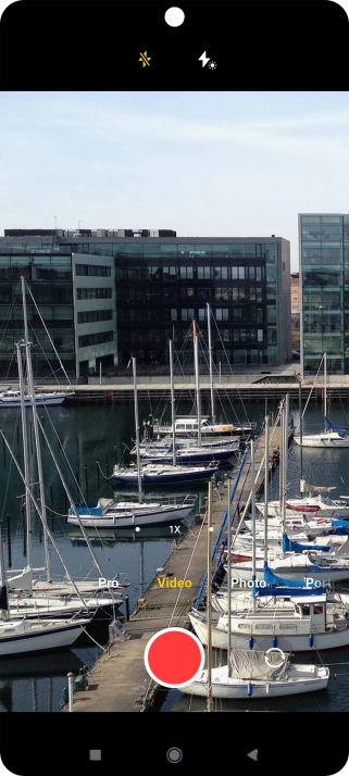 Press the required setting. Press the required setting.