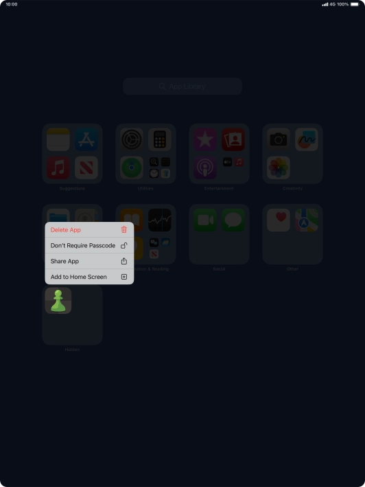 Press Don't Require Passcode.