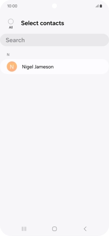 Press the field above 