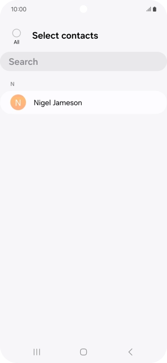 Press the field above 