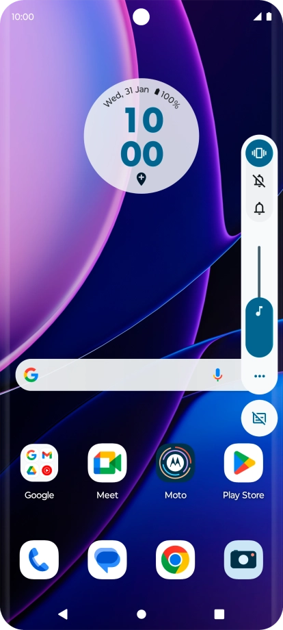 Press the required setting to turn off vibration.