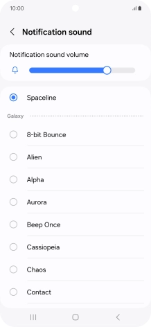 Press the required message tones to hear them.