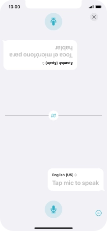 Press the end icon to end two-way view. Press the end icon to end two-way view.