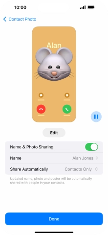 Press the indicator next to Press the indicator next to