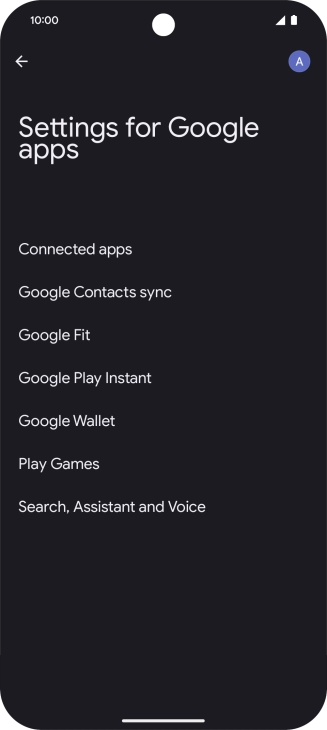 Press Search, Assistant and Voice. Press Search, Assistant and Voice.