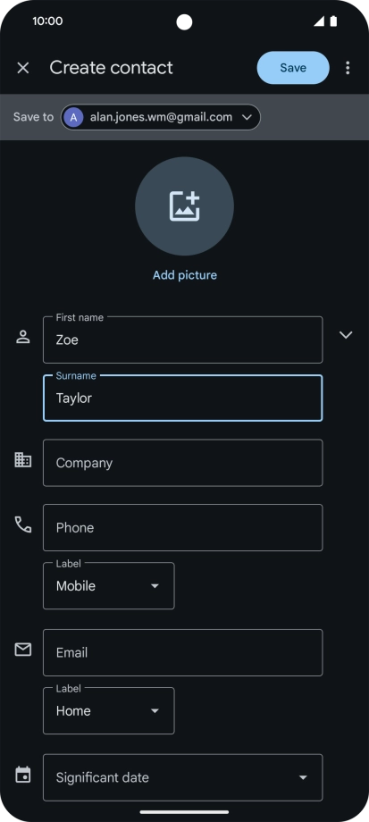 Press Phone and key in the required phone number.