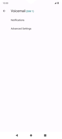 Press Advanced Settings. Press Advanced Settings.