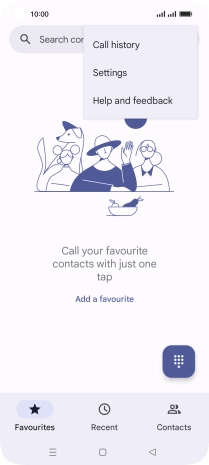 Press Settings. Press Settings.