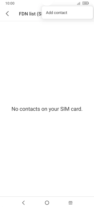 Press Add contact. Press Add contact.