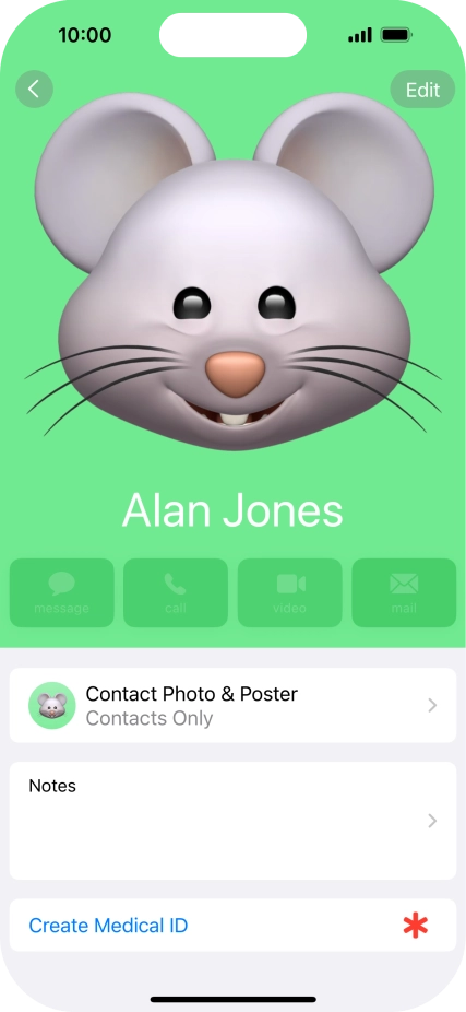 Slide your finger upwards starting from the bottom of the screen to return to the home screen.