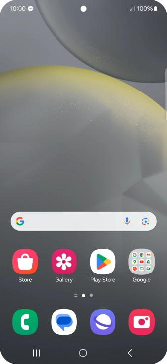 The text/picture message icon shows that you've received a new text or picture message.