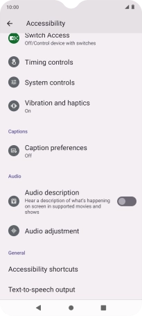 Press the required category below 