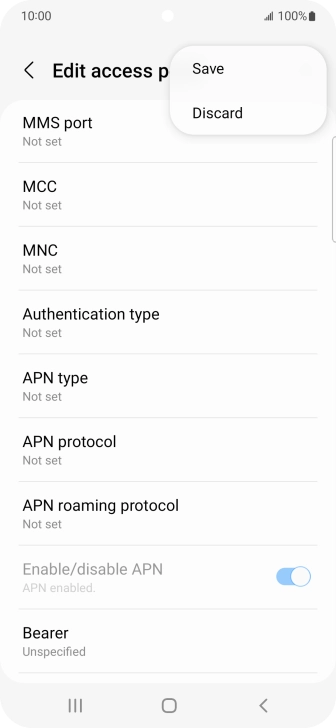 Press Save. Press Save.