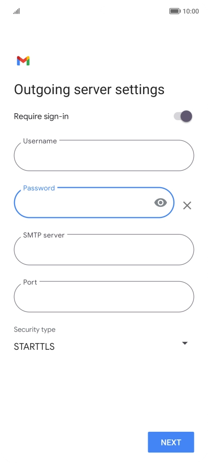 Press the field below Press the field below