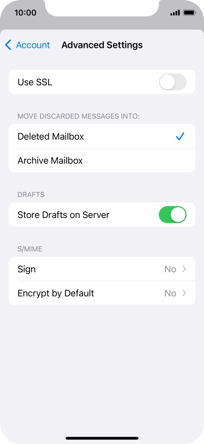 Press arrow left. Press arrow left.
