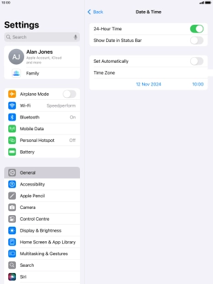 Press the indicator next to Press the indicator next to