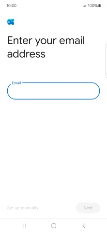 Press the field below 